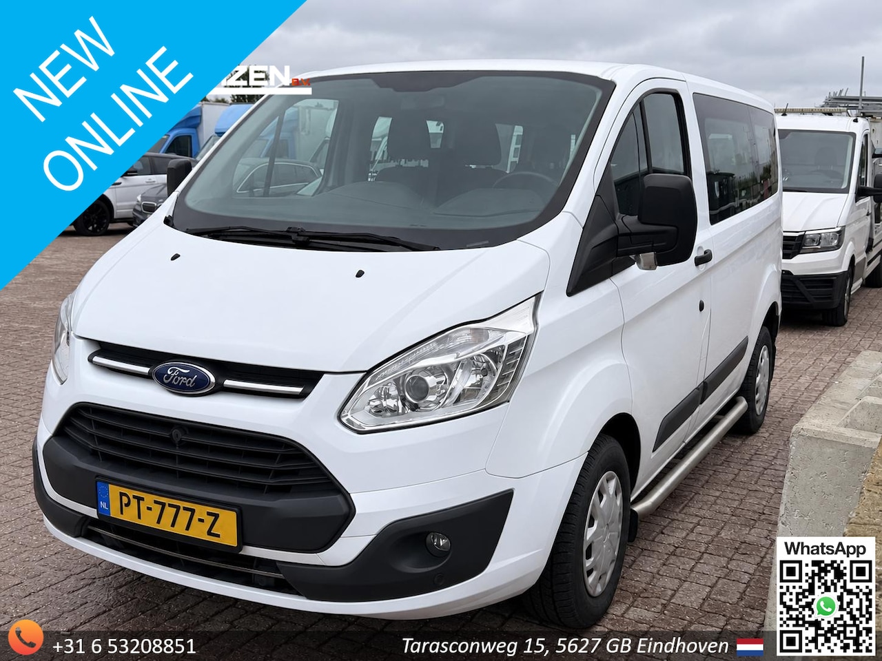 Ford Transit Custom - 310 2.0 TDCI L1H1 Trend | € 5.500,- NETTO! | 9 Persoons | Euro 6 | Airco | - AutoWereld.nl