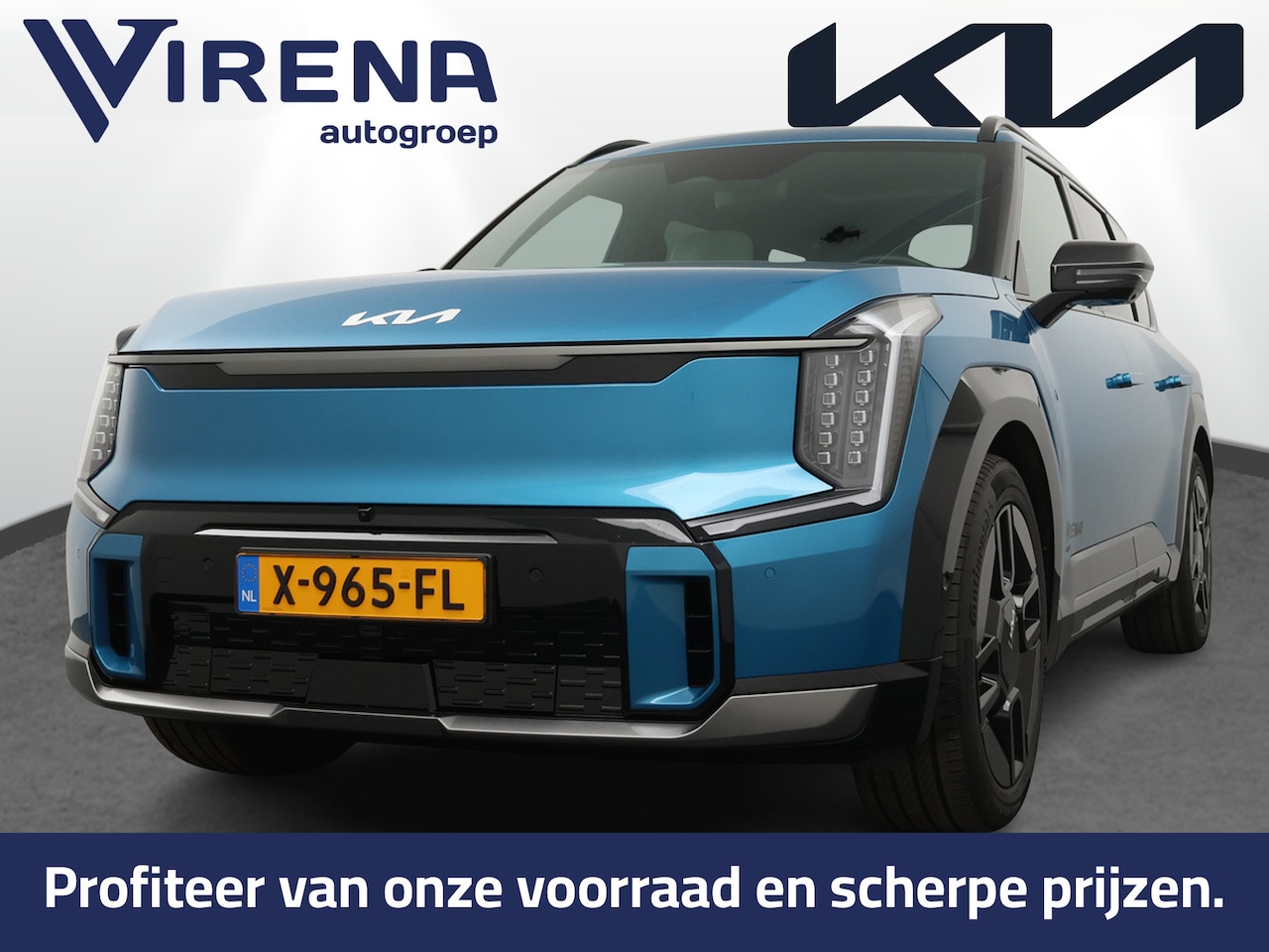 Kia EV9 - Launch Edition GT-Line AWD 100 kWh - Navigatiesysteem 12,3 inch scherm - Batterijverwarmin - AutoWereld.nl