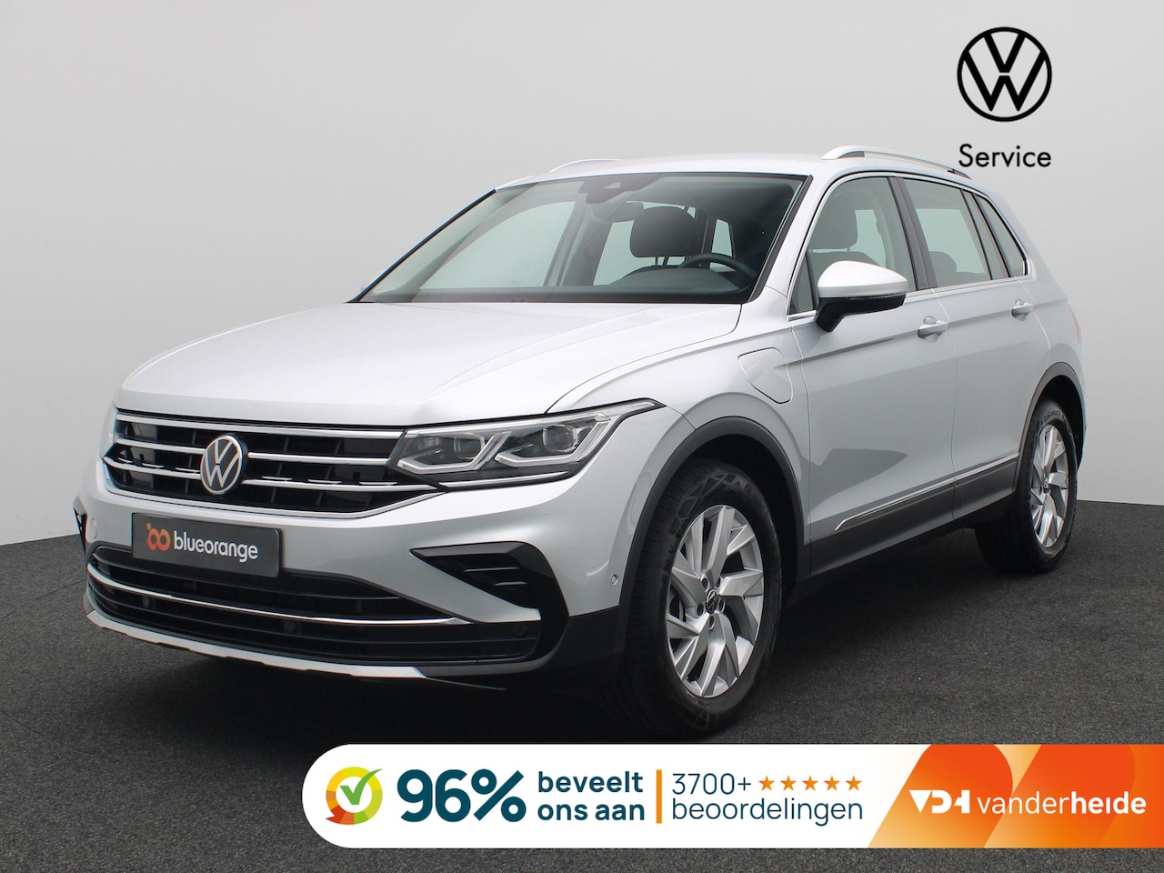Volkswagen Tiguan - 1.4 TSI eHybrid Elegance 245PK DSG Trekhaak, Achteruitrijcamera, Matrix-led, Side Assist, - AutoWereld.nl