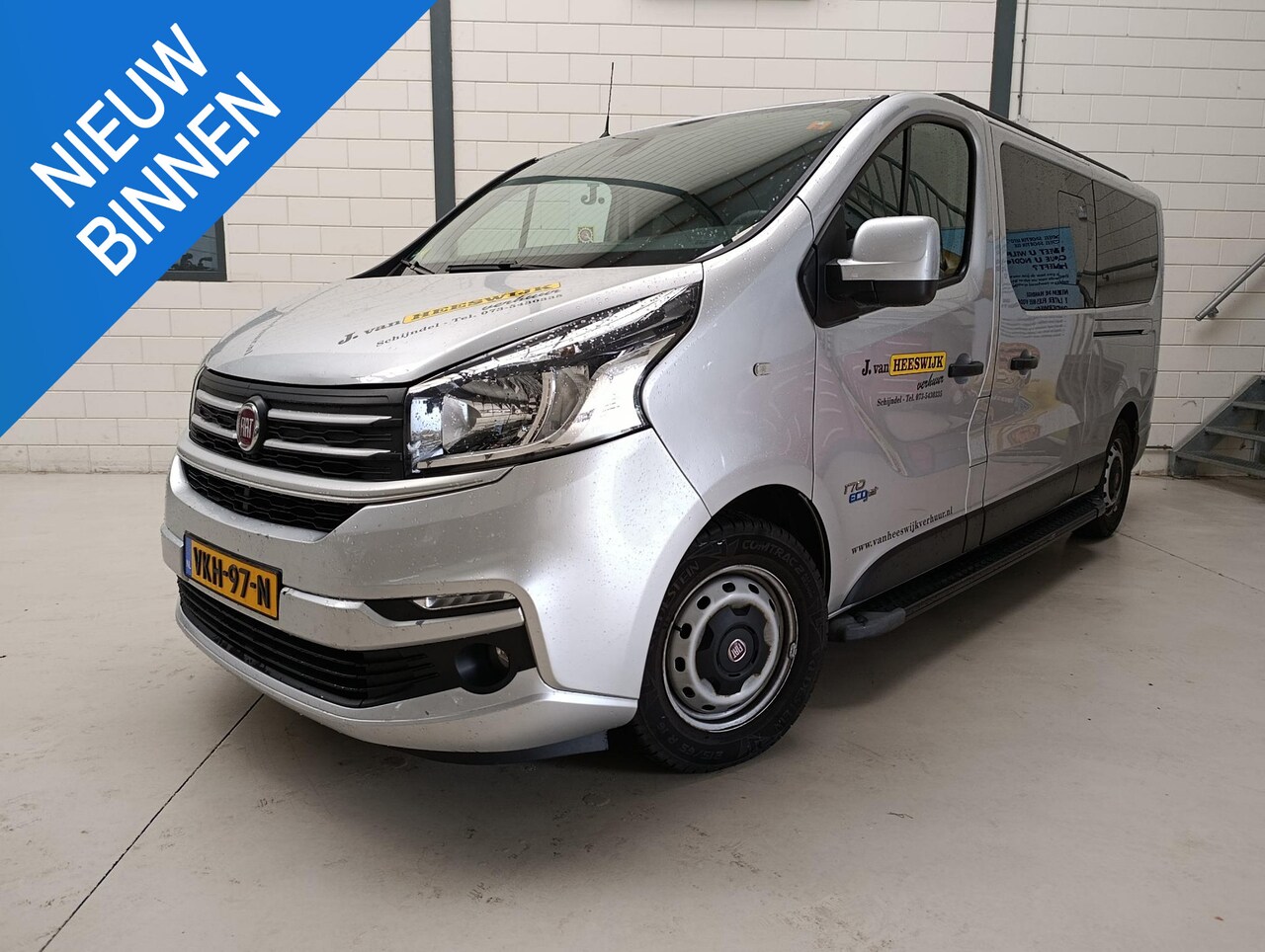 Fiat Talento - 2.0 MultiJet L2H1 SX DC Airco (automatisch) | 170 PK | 2 Schuifdeuren | 6 Persoons - AutoWereld.nl