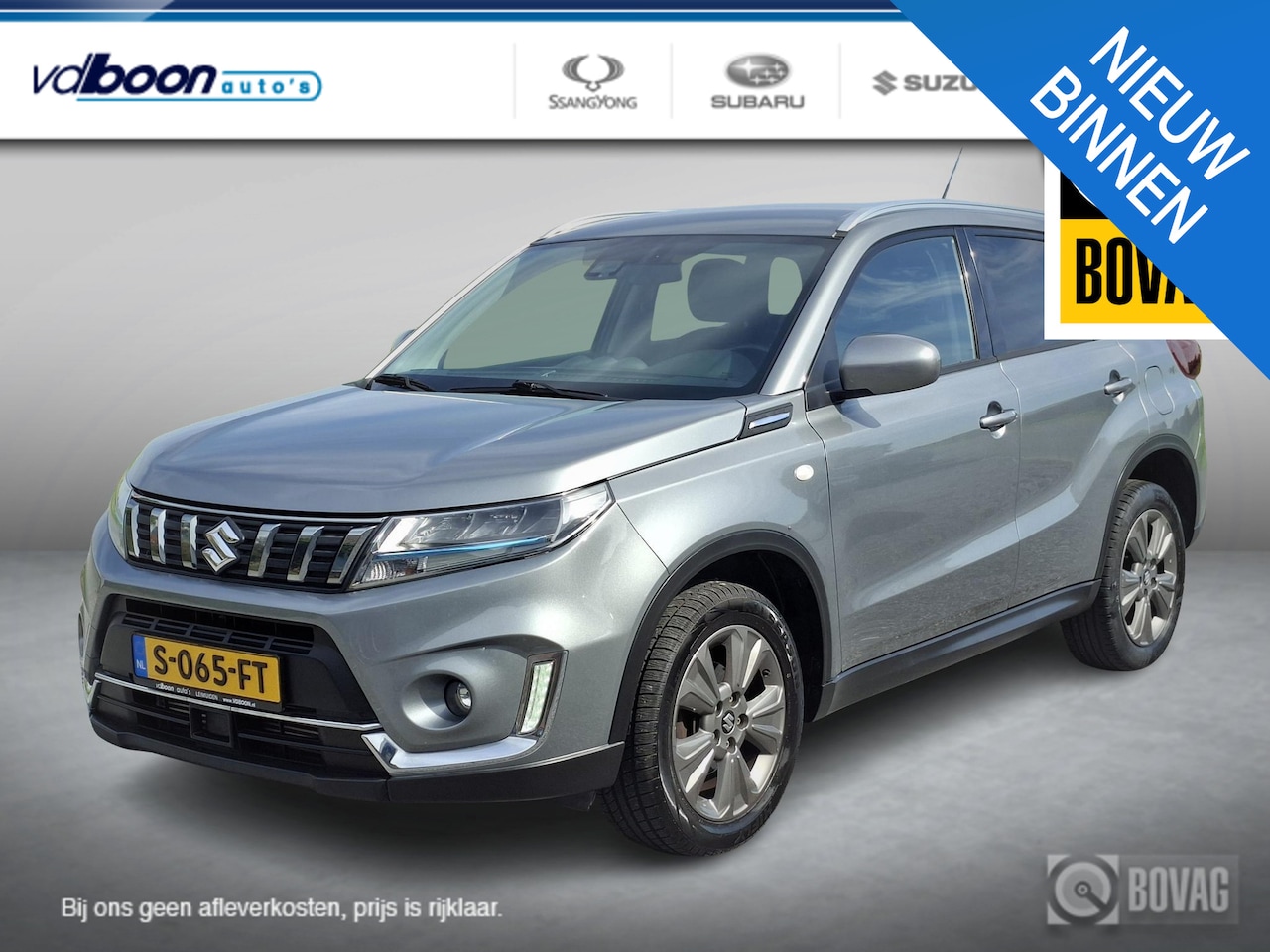 Suzuki Vitara - 1.4 Boosterjet Select Smart Hybrid TREKH. | rijklaarprijs !! - AutoWereld.nl