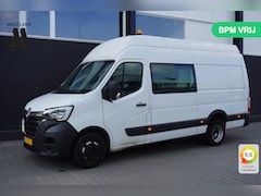 Renault Master - 2.3 dCi 145PK L3H3 Dubbellucht Dubbelcabine EURO 6 - Airco - Navi - Cruise - €17.950, - Ex