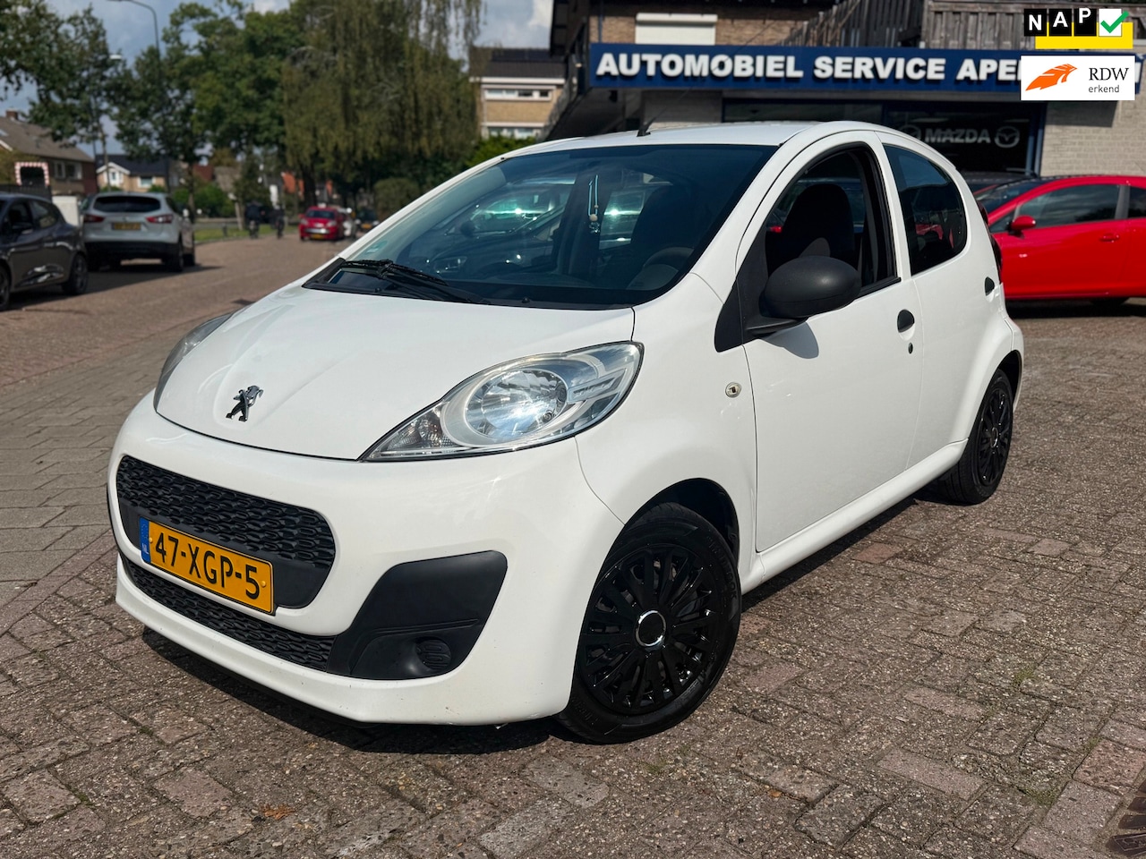 Peugeot 107 - 1.0 Access Accent * NL AUTO*NAP*AIRCO* 5DEURS*STUURBEKR.*APK * - AutoWereld.nl