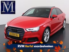 Audi A3 Limousine - 35 TFSI CoD Advance Sport S-LINE BINNEN + BUITEN| PANO| STOELVERWARMING| LED| 2E EIGENAAR|