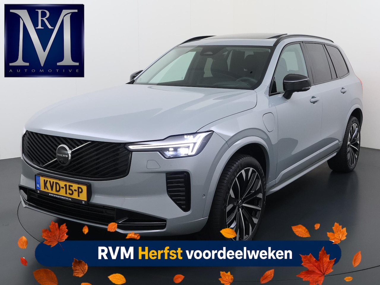 Volvo XC90 - 2.0 T8 Plug-in hybrid AWD Plus Dark VAN:69.900,- VOOR:67.877,- UW HERFSTVOORDEEL:2.023,- A - AutoWereld.nl