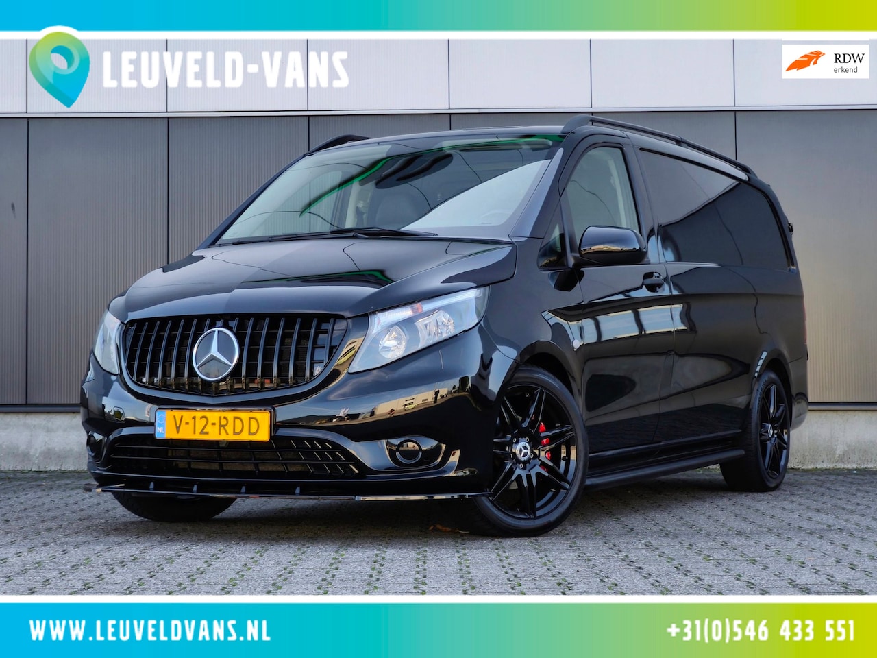 Mercedes-Benz Vito - 114CDI AUTOMAAT ACC CRUISE M-BUX LEER LANG TREKHAAK - AutoWereld.nl