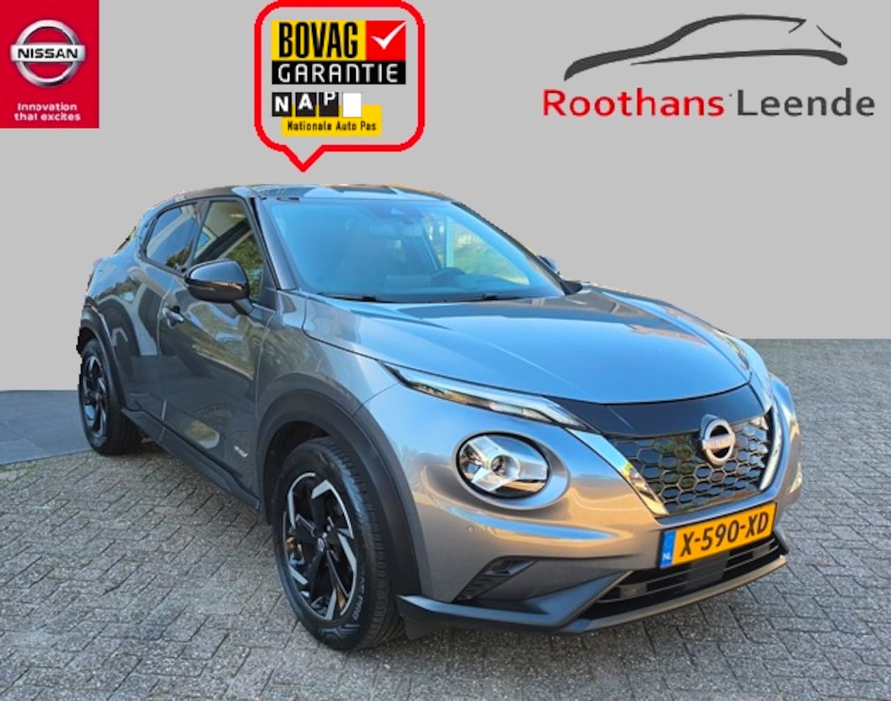 Nissan Juke - 1.6 143PK Hybrid N-Connecta - Android Auto & Apple CarPlay - Camera - AutoWereld.nl