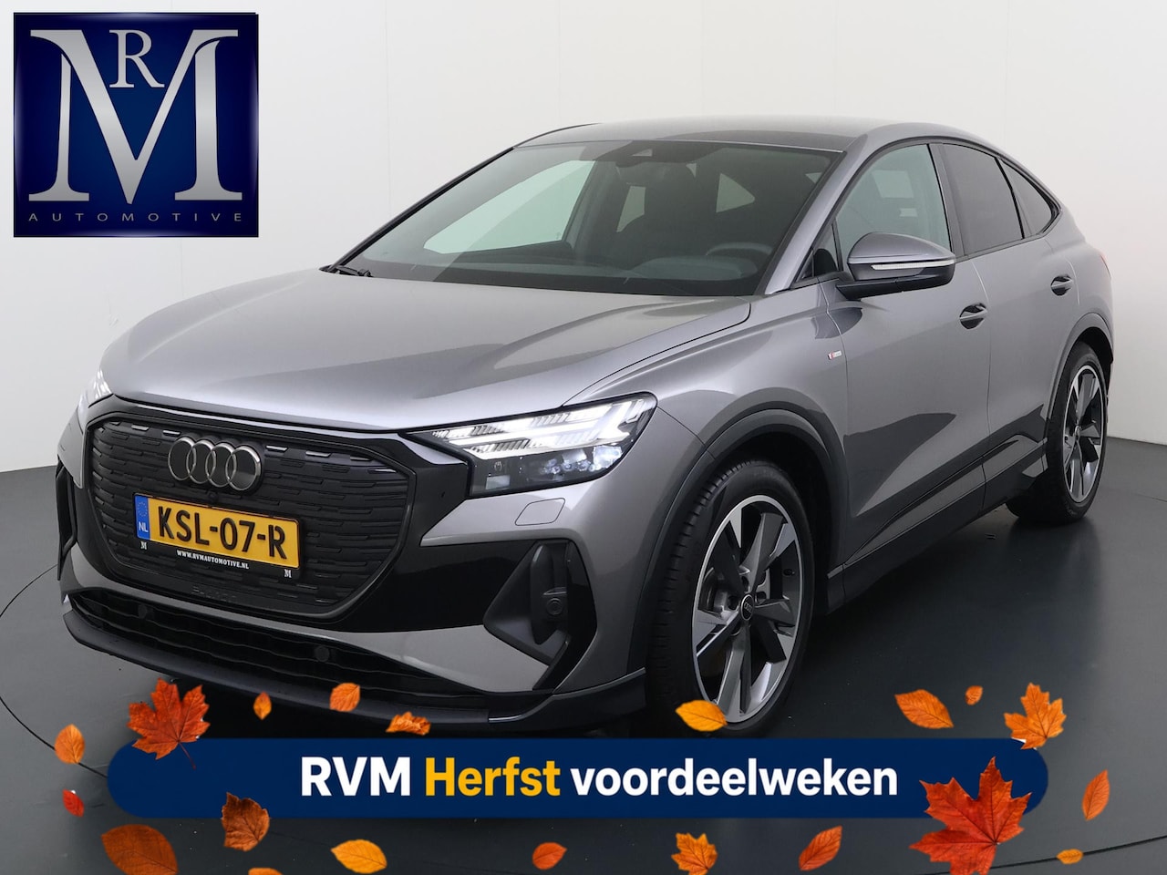Audi Q4 Sportback e-tron - 45 S Edition 82 kWh VAN: 44.900,- VOOR: 40.877,- UW HERFSTVOORDEEL: 4.023,- SOH 96% | S-Ex - AutoWereld.nl