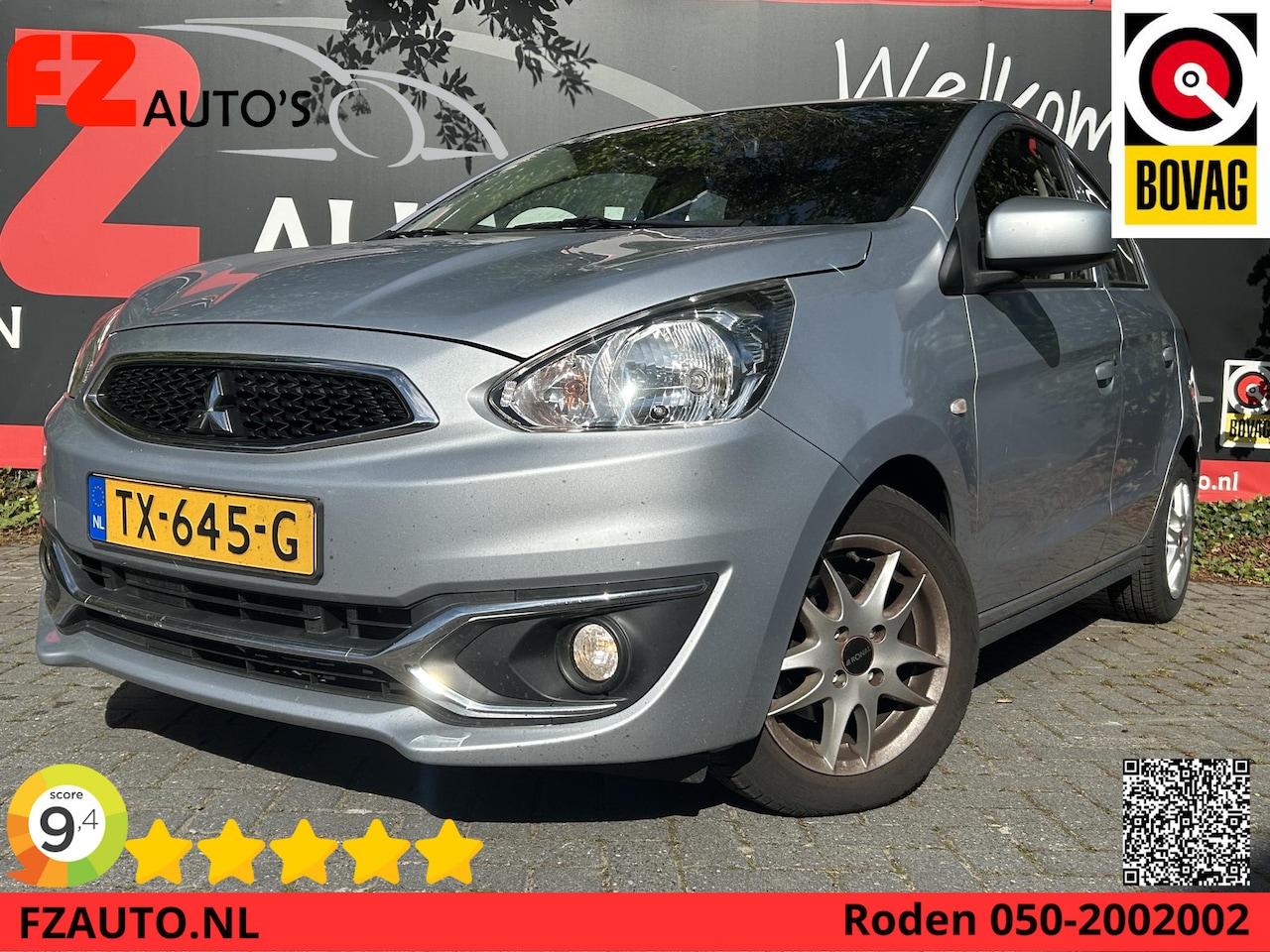 Mitsubishi Space Star - 1.0 Cool+ - Airconditioning - Lichtmetalen Velgen - 5 Drs - AutoWereld.nl