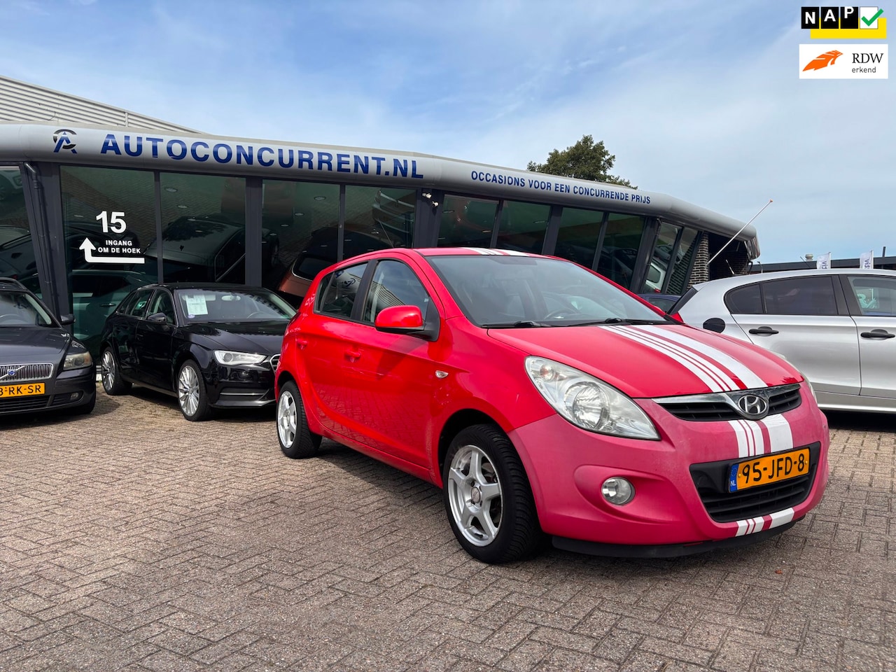 Hyundai i20 - 1.2i DynamicVersion 1.2i DynamicVersion, Koude Airco, Nwe. APK, Inruil mogelijk. - AutoWereld.nl