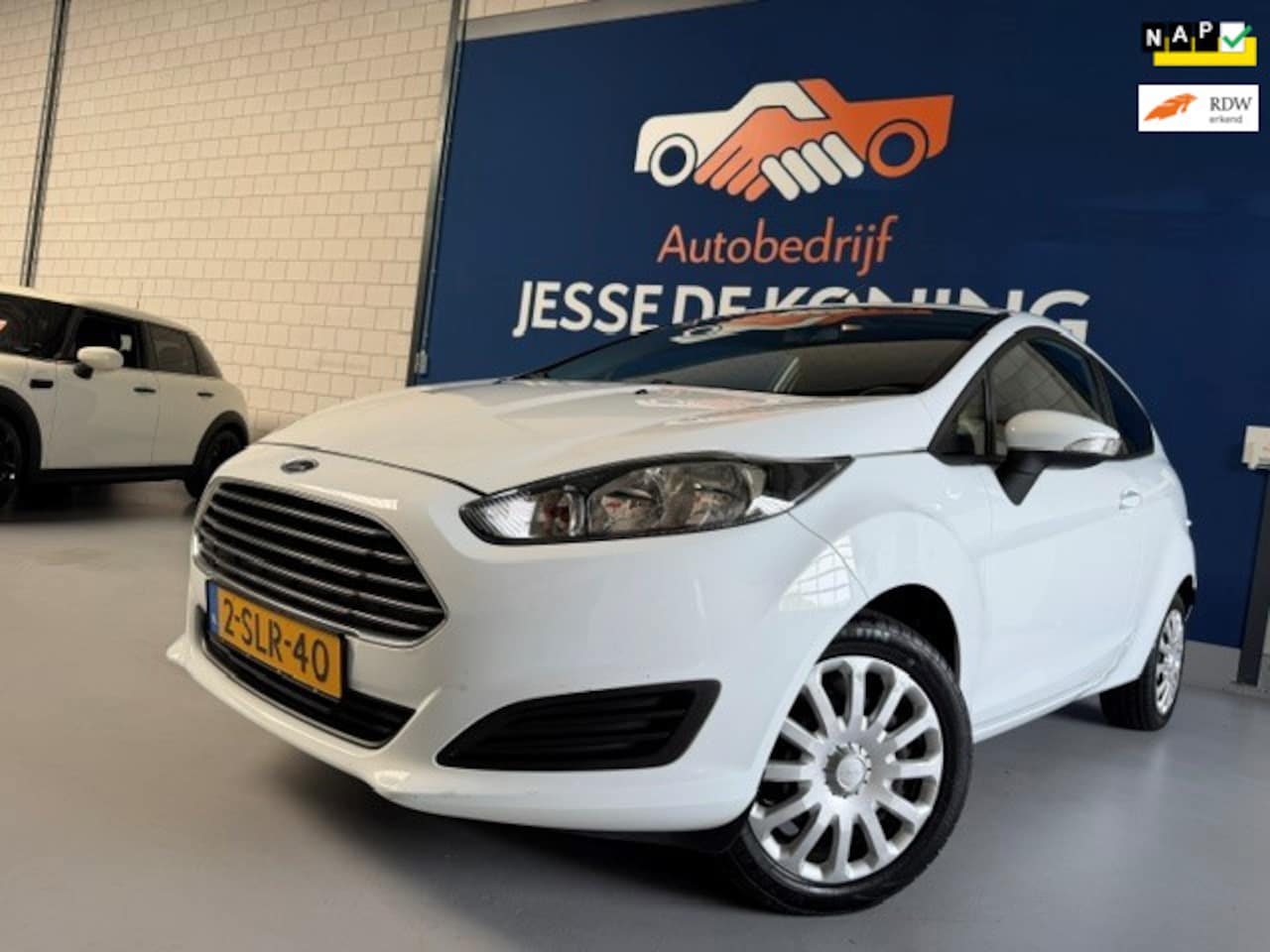 Ford Fiesta - 1.0 Style 1.0 Style,bj.2013, wit, NAP met 204.975 km. APK tot 05-2027. - AutoWereld.nl