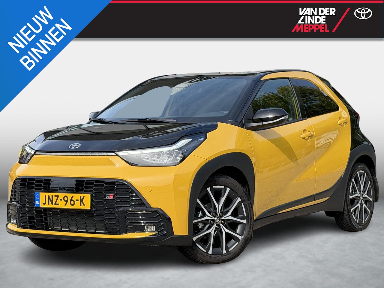 Toyota Aygo X - Hybrid 115 GR Sport All Season banden Spatlappen - AutoWereld.nl