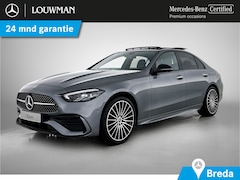 Mercedes-Benz C-klasse - 300 e Business Solution AMG | Trekhaak | Comfortpakket Plus | Nightpakket | Middenconsole