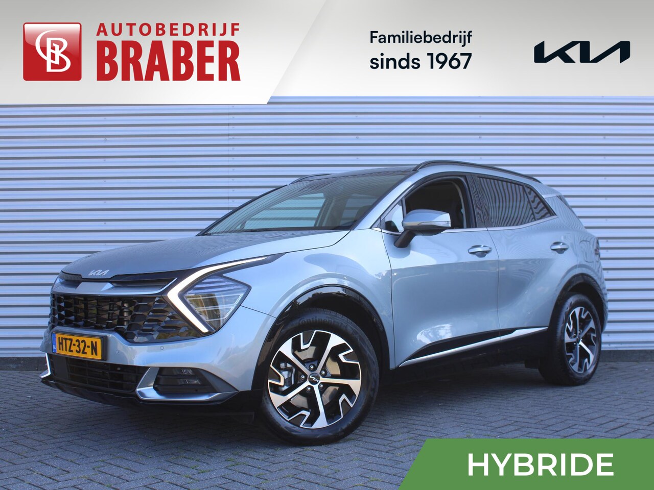 Kia Sportage - 1.6 T-GDi Hybrid DynamicPlusLine | Stuur-/stoelverwarming | Elek. stoelverstelling + achte - AutoWereld.nl