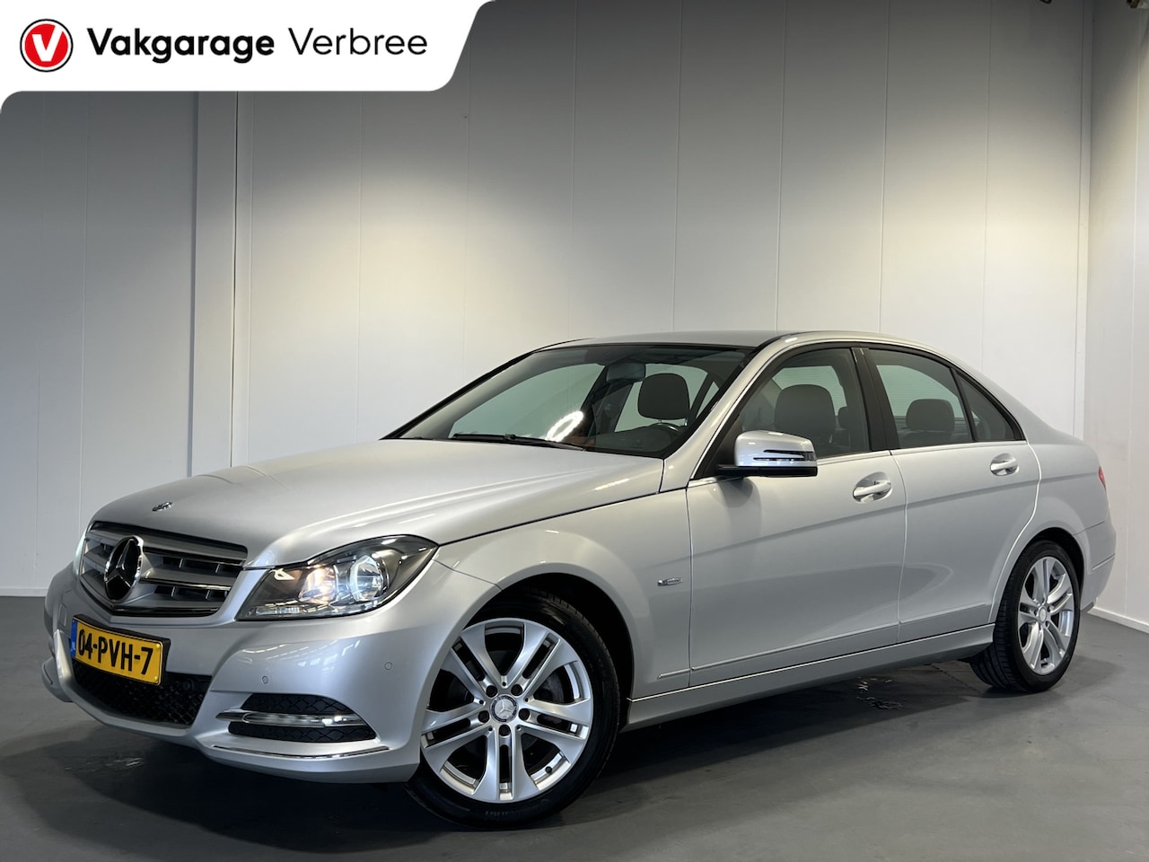 Mercedes-Benz C-klasse - 180 Business Class Avantgarde | Navigatie | LM Velgen 17" | Cruise Control | Airco Automat - AutoWereld.nl