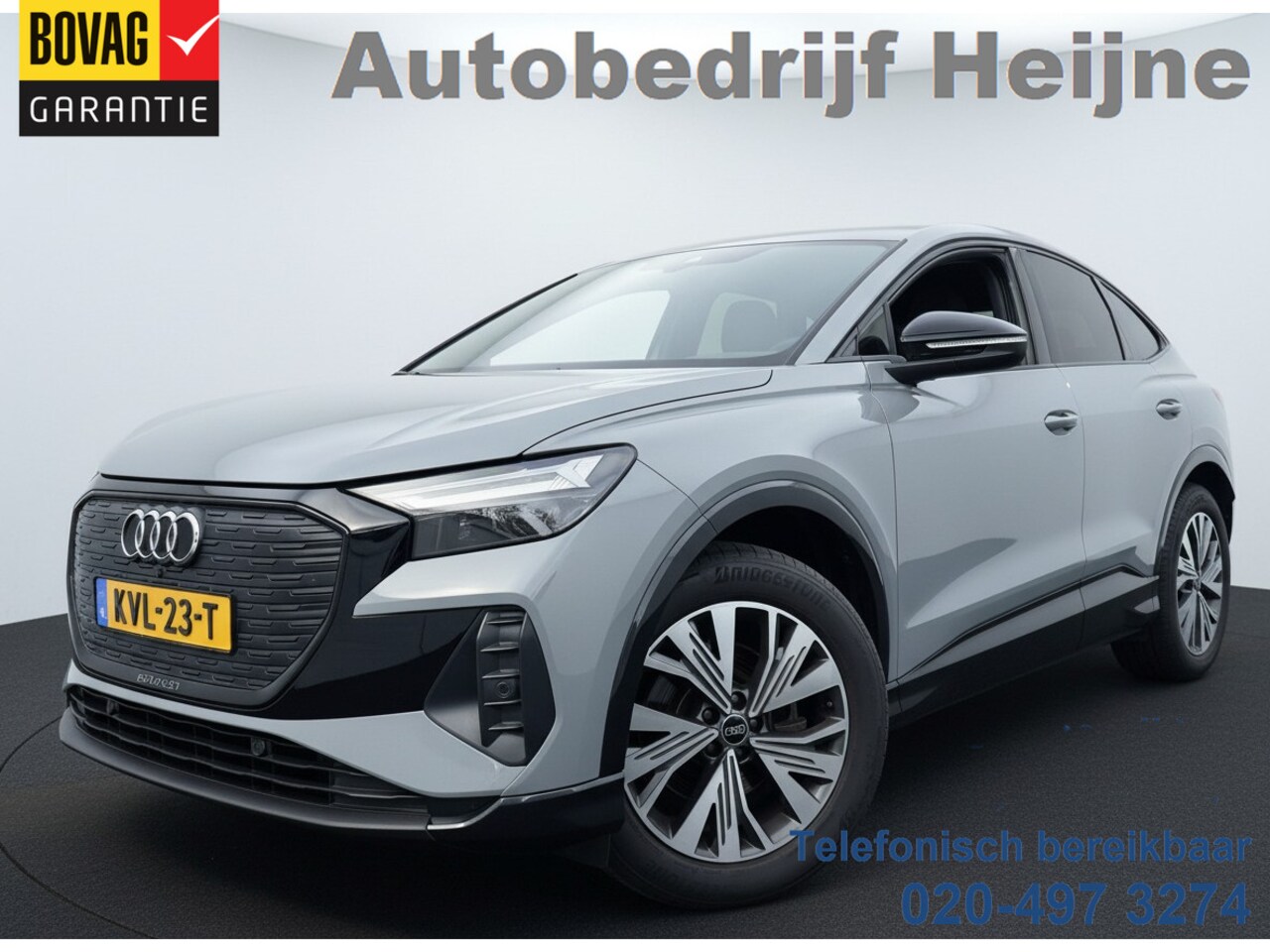 Audi Q4 Sportback e-tron - 35 EDITION 170PK 55 kWh LEDER/VIRTUAL/NAVI  EL KLEP - AutoWereld.nl