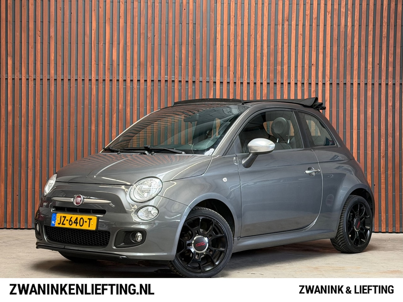 Fiat 500 C - 1.2 500 S Cabrio Airco-Pdc-Elek.Pakket-Lm Velgen-Netjes onderhouden! - AutoWereld.nl