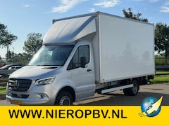 Mercedes-Benz Sprinter - 519CDI Bakwagen N1 1000KG Laadklep + Zijdeur Trekhaak 3.0L V6 Automaat Airco Navi