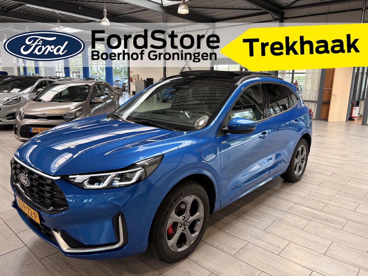 Ford Kuga - 2.5 PHEV 243 pk ST-Line X | Trekhaak I AGR stoelen I Pano | Matrix LED I Adapt Cruise I Wi - AutoWereld.nl