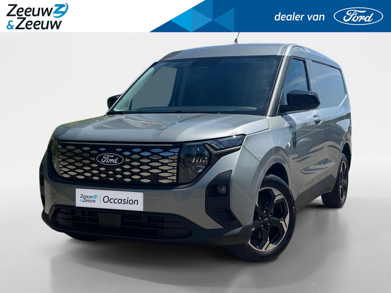 Ford Transit Courier - E-Transit Limited 46 kWh | Driver Assistance Pack | Navigatie | Trekhaak | Parkeersensoren - AutoWereld.nl