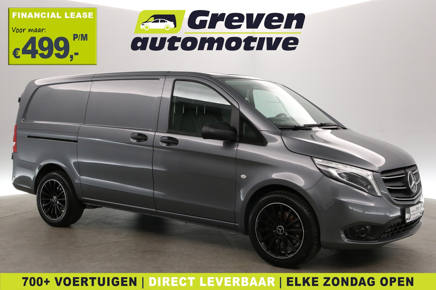 Mercedes-Benz Vito - 119 CDI Lang 191PK | Automaat | Clima | Camera | Cruise | Carplay | 3 Zits | Trekhaak | LE - AutoWereld.nl