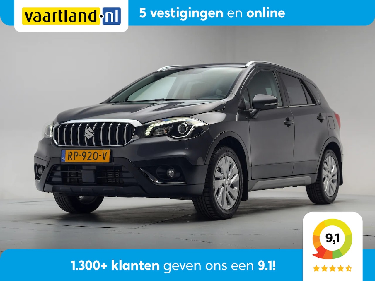 Suzuki S-Cross - 1.0 Boosterjet Exclusive [ Camera Clima Stoelverwarming Trekhaak ] - AutoWereld.nl
