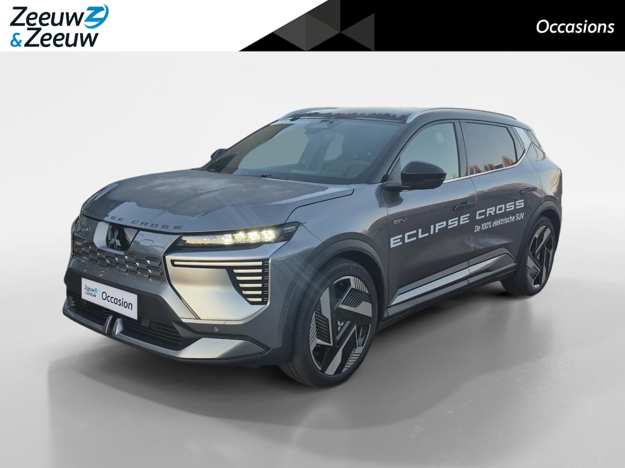 Mitsubishi Eclipse Cross - Instyle 87 kWh | Demonstratieauto | Volcanic Grey-zwart dak | 8 jaar garantie , panoramada - AutoWereld.nl