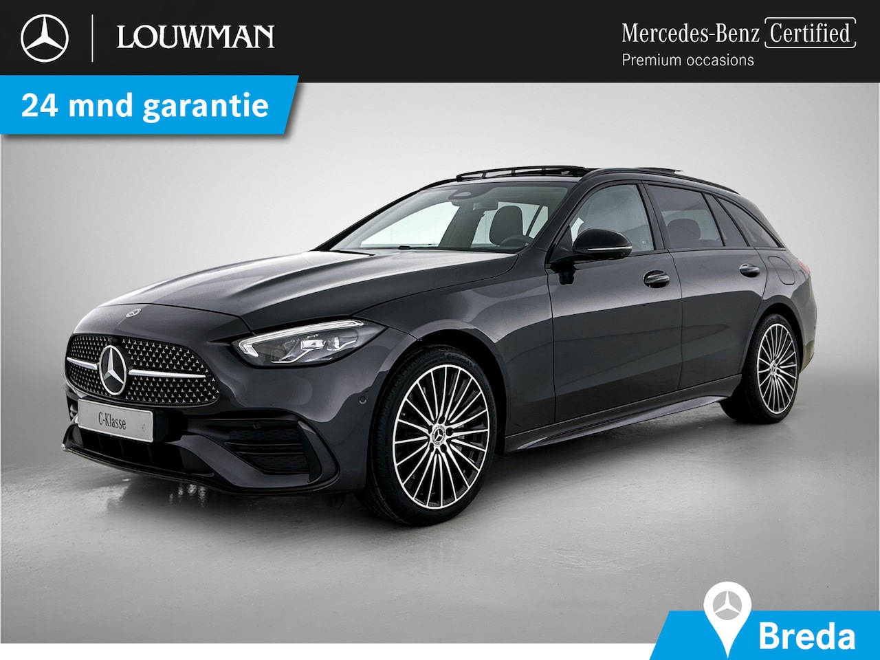 Mercedes-Benz C-klasse Estate - 300 e Business Solution AMG | Trekhaak | Memorypakket | Multibeam LED | Nightpakket | Dist - AutoWereld.nl