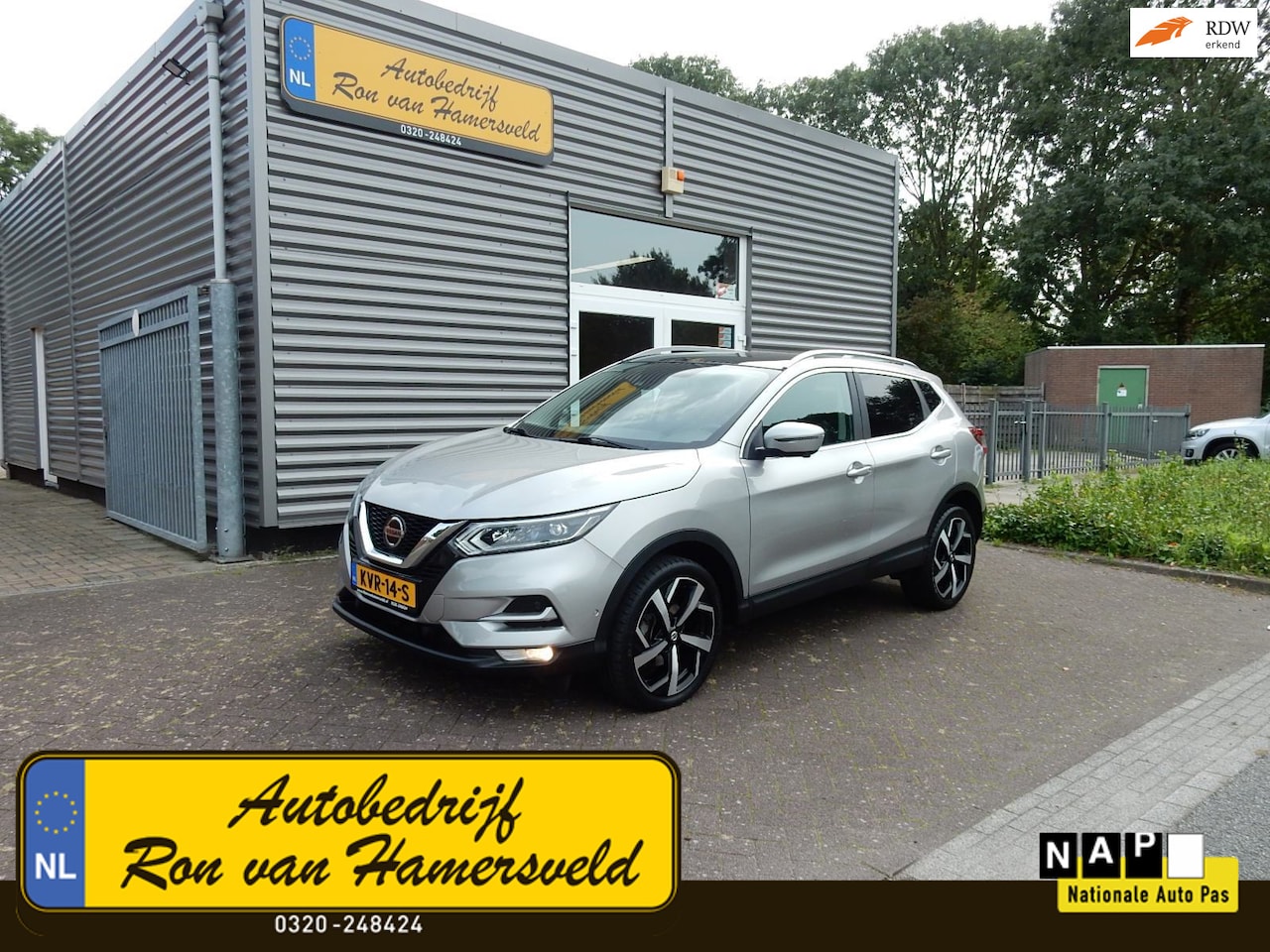 Nissan Qashqai - 1.3 DIG-T TEKNA+*LED*PANODAK*LEDER*360 CAM*1e EIG* - AutoWereld.nl