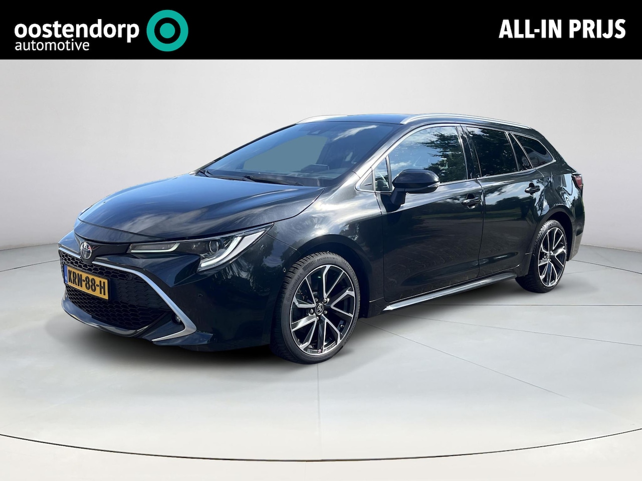 Toyota Corolla Touring Sports - 2.0 Hybrid Premium | Elektrische klep | Lederen bekleding | 18 inch LM-velgen | Inparkeerh - AutoWereld.nl