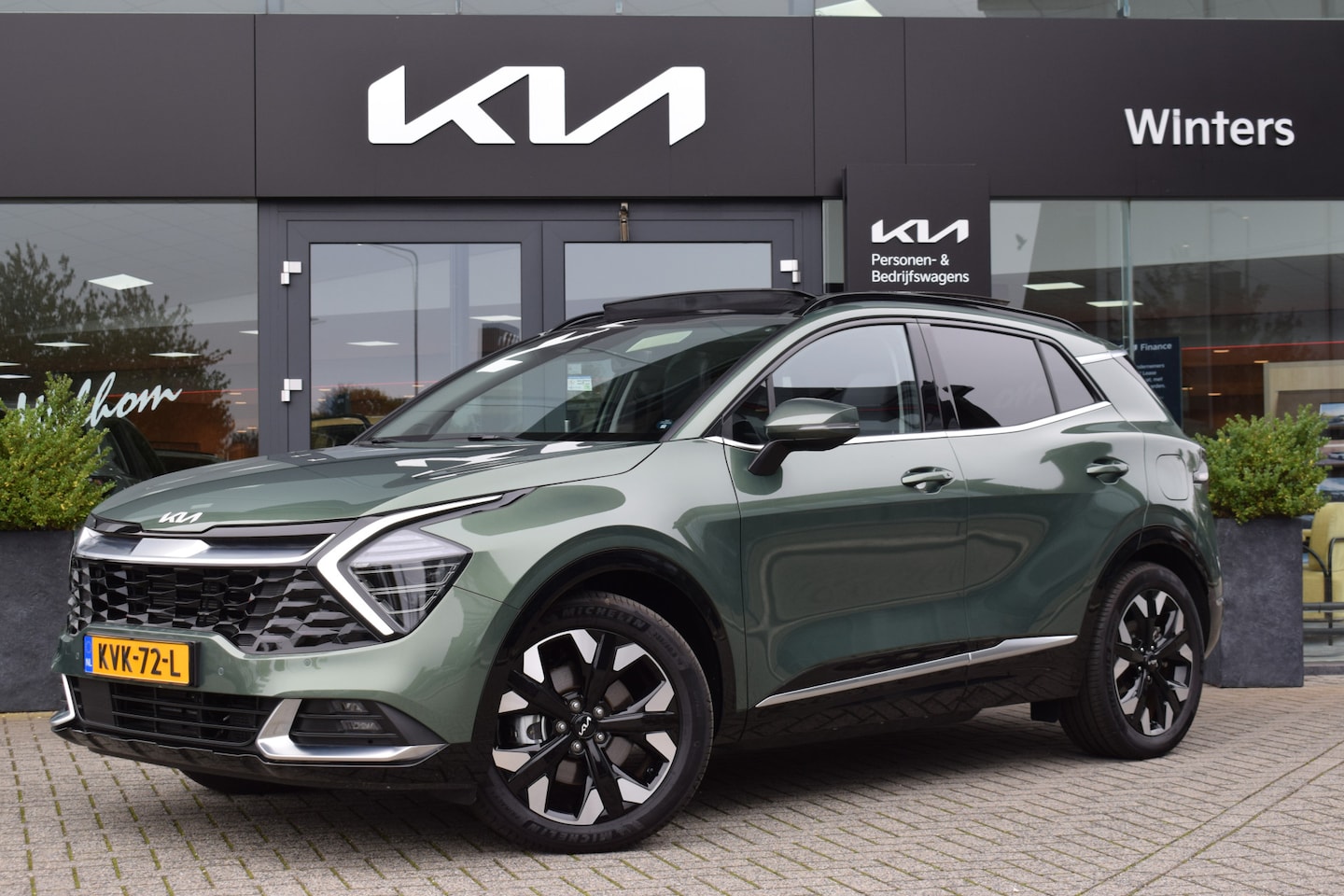 Kia Sportage - 1.6 T-GDi Plug-in Hybrid AWD DynamicPlusLine | Panorama/Schuifdak | Adaptive Cruise Contro - AutoWereld.nl