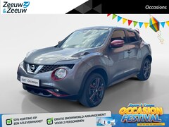 Nissan Juke - 1.2 DIG-T S/S N-Connecta UNIEK | Navigatie| Cruise Control| Metallic lak| Spoiler| Zwarte
