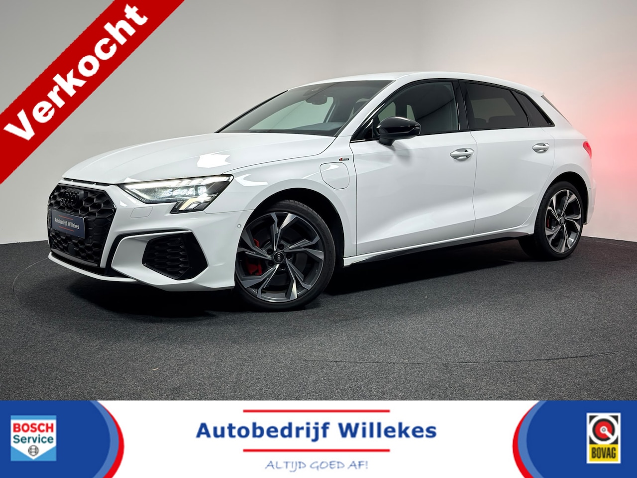 Audi A3 Sportback - 45 TFSI e S Edition Competition | 2X S-LINE | RS ZETELS | B & O | TREKHAAK | NAVI | - AutoWereld.nl