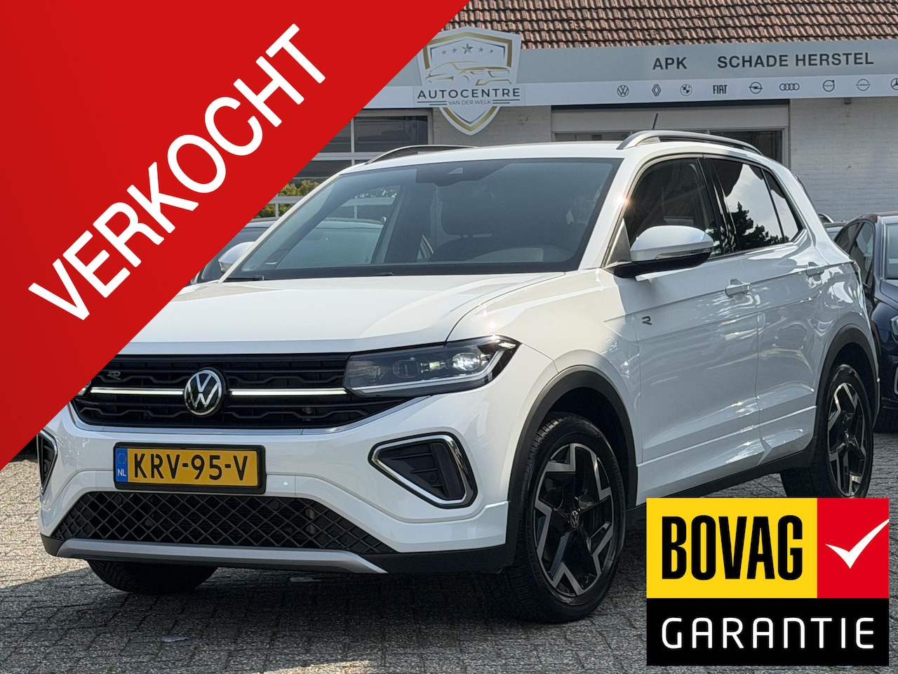 Volkswagen T-Cross - 1.5 TSI R-Line TREKHAAK | NAVI | CAMERA | KLIMA | BOVAG !! - AutoWereld.nl