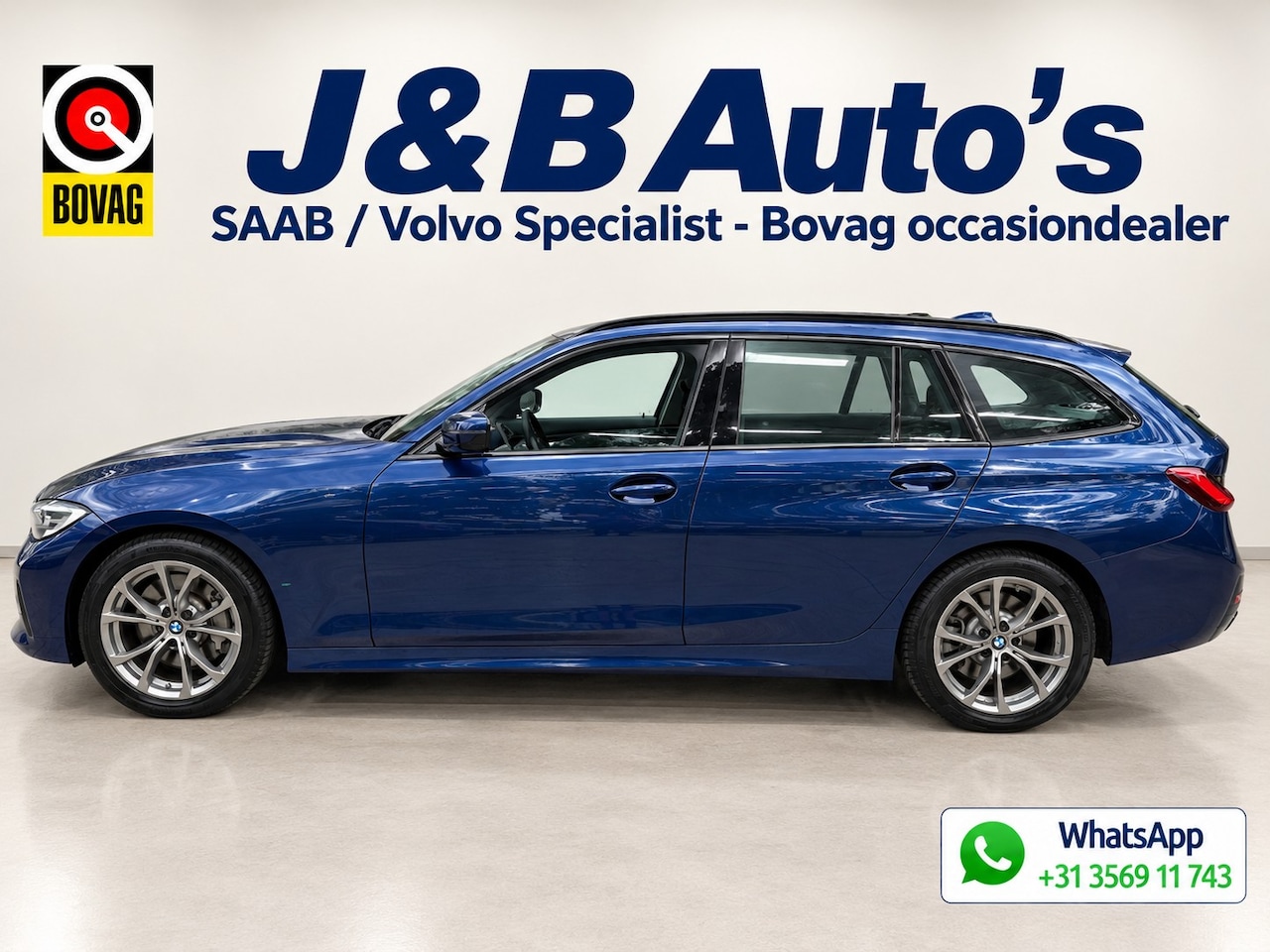 BMW 3-serie Touring - 330i xDrive High Executive Panorama dak (schuif/kantel dak) Dealeronderhouden - AutoWereld.nl