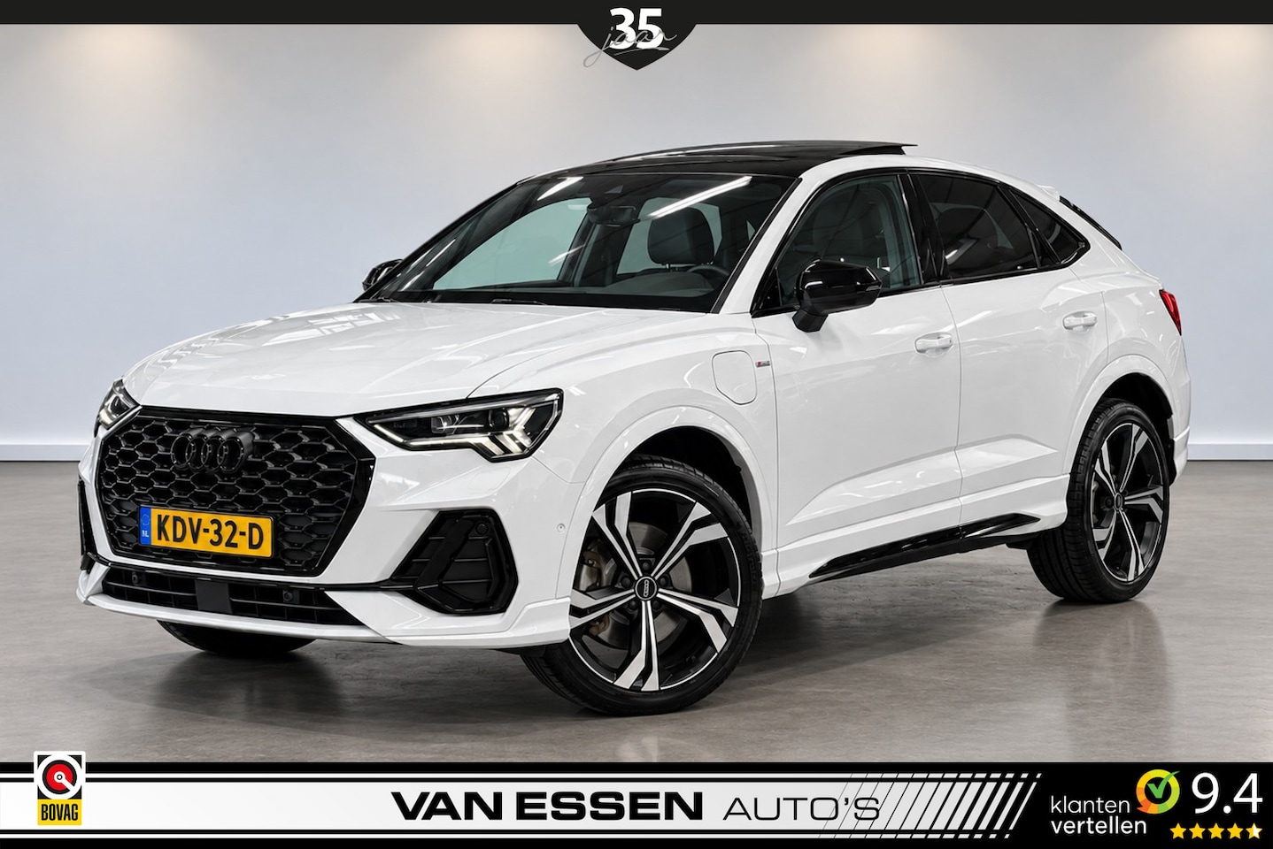 Audi Q3 Sportback - 45 TFSI e S-Line Edition | PANO | CAMERA | TREKHAAK | MEMORY | SONOS | FULL OPTIONS! - AutoWereld.nl