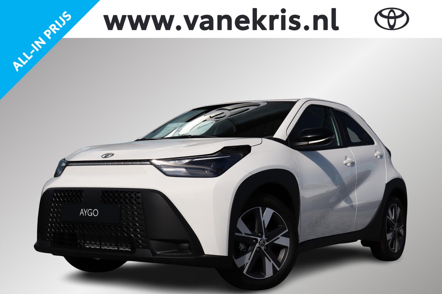 Toyota Aygo X - Hybrid 115 Play GO, 17 Inch Lm velgen Nieuw en direct leverbaar met € 1.750,- Inruilvoorde - AutoWereld.nl