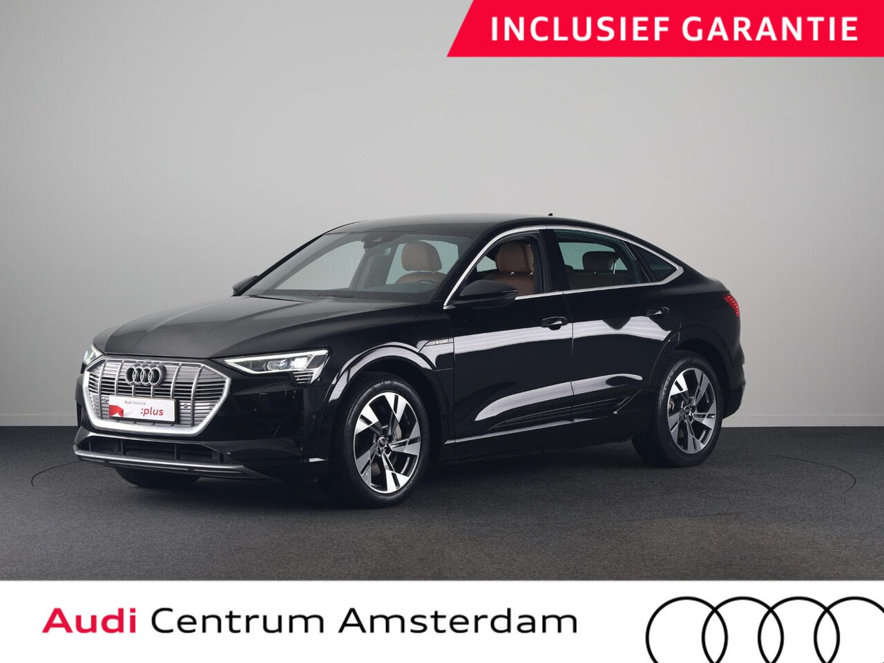 Audi e-tron Sportback - 55 quattro Advanced edition Plus 95 kWh 408 PK | Bruin leder | 20"LM velgen | Elektrich ve - AutoWereld.nl