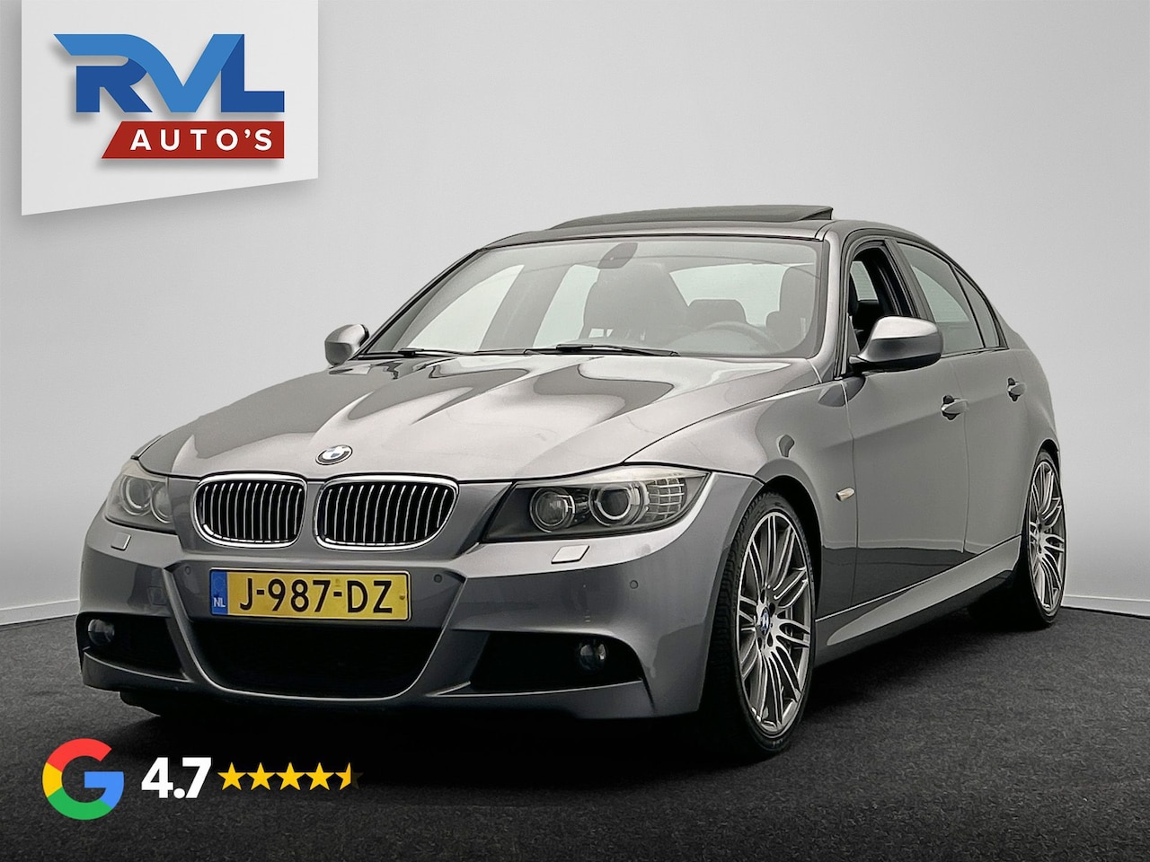 BMW 3-serie - 318i M-Pakket | Navigatie | Leder | Stoelverwarming | PDC | Cruise/Control | Climate/Contr - AutoWereld.nl