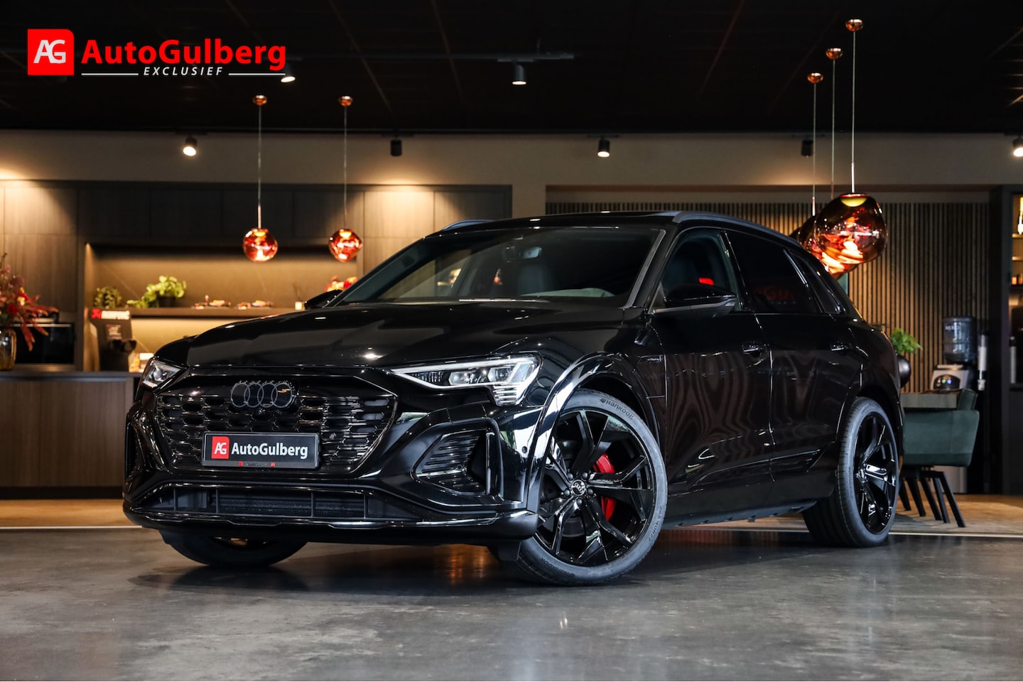 Audi Q8 e-tron - 55 quattro S Black Edition VOLL 115 kWh Panorama dak, Leder, Head-up, ACC, 360, Bang&Olfse - AutoWereld.nl