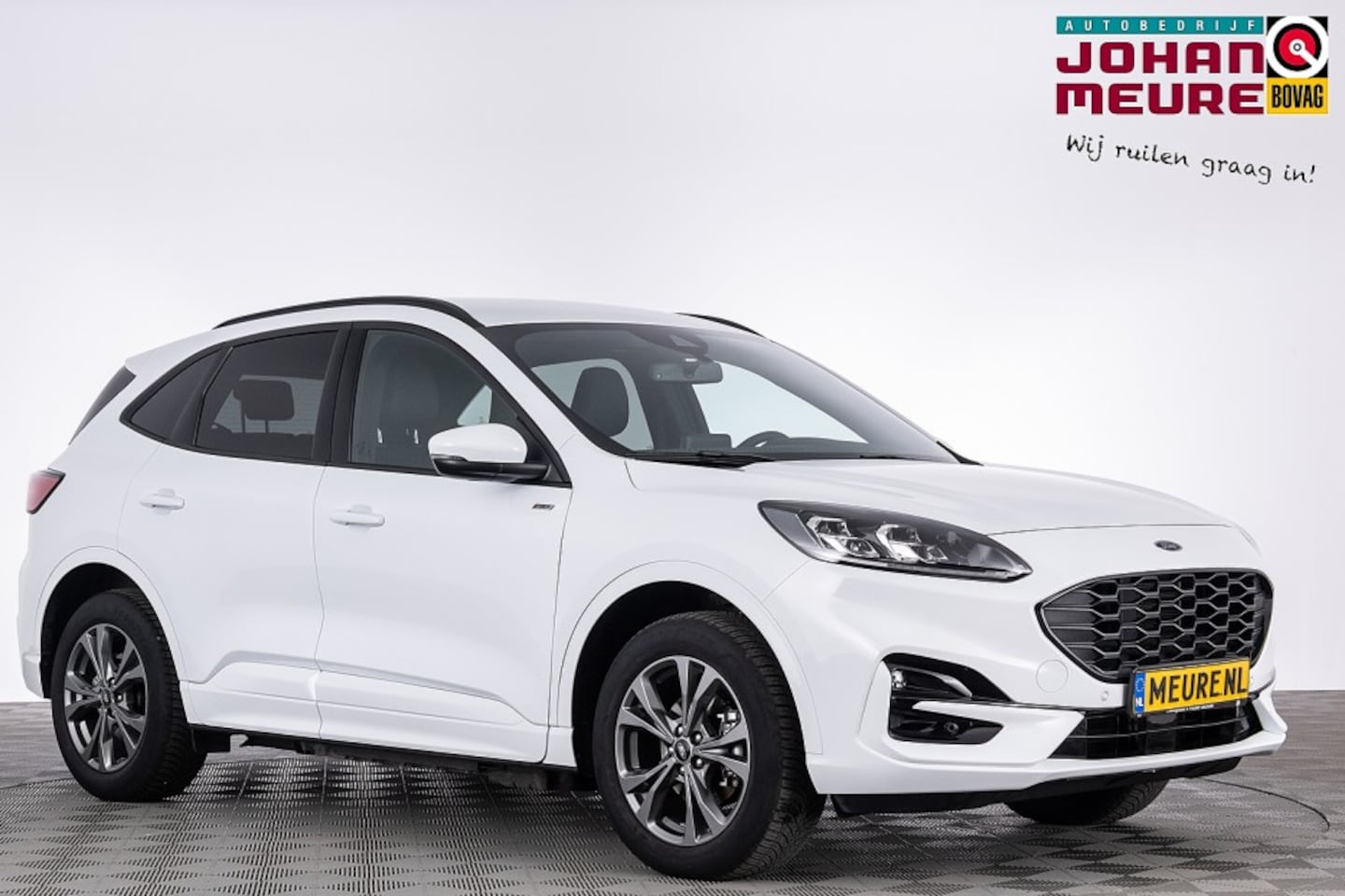 Ford Kuga - 2.5 PHEV ST-Line X | B&O | NAVI | ECC | Stoelverwarming - AutoWereld.nl