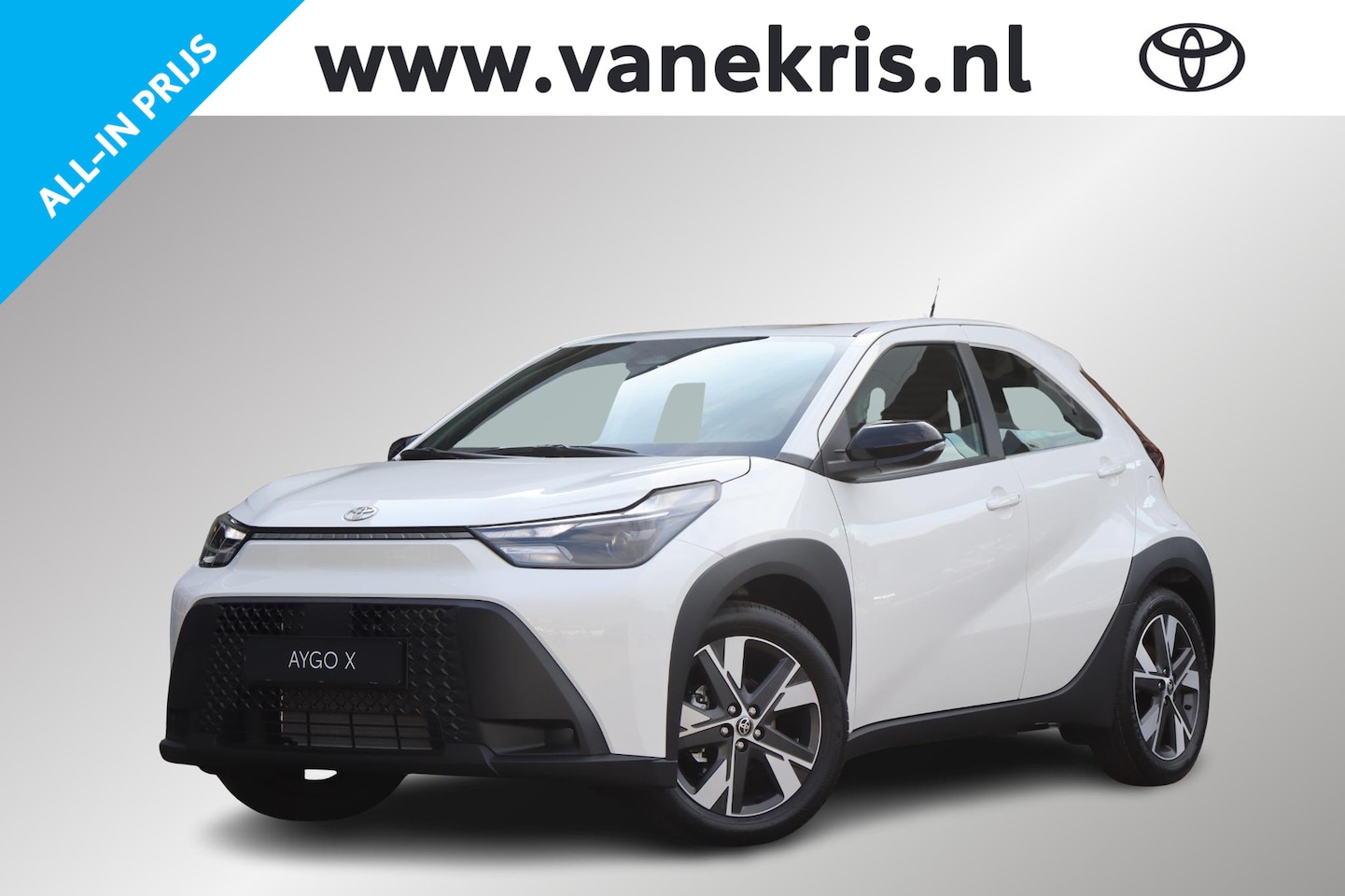 Toyota Aygo X - Hybrid 115 play Hybrid 115 Play, Go Pack, Nieuw en direct met €1.750 inruilpremie - AutoWereld.nl