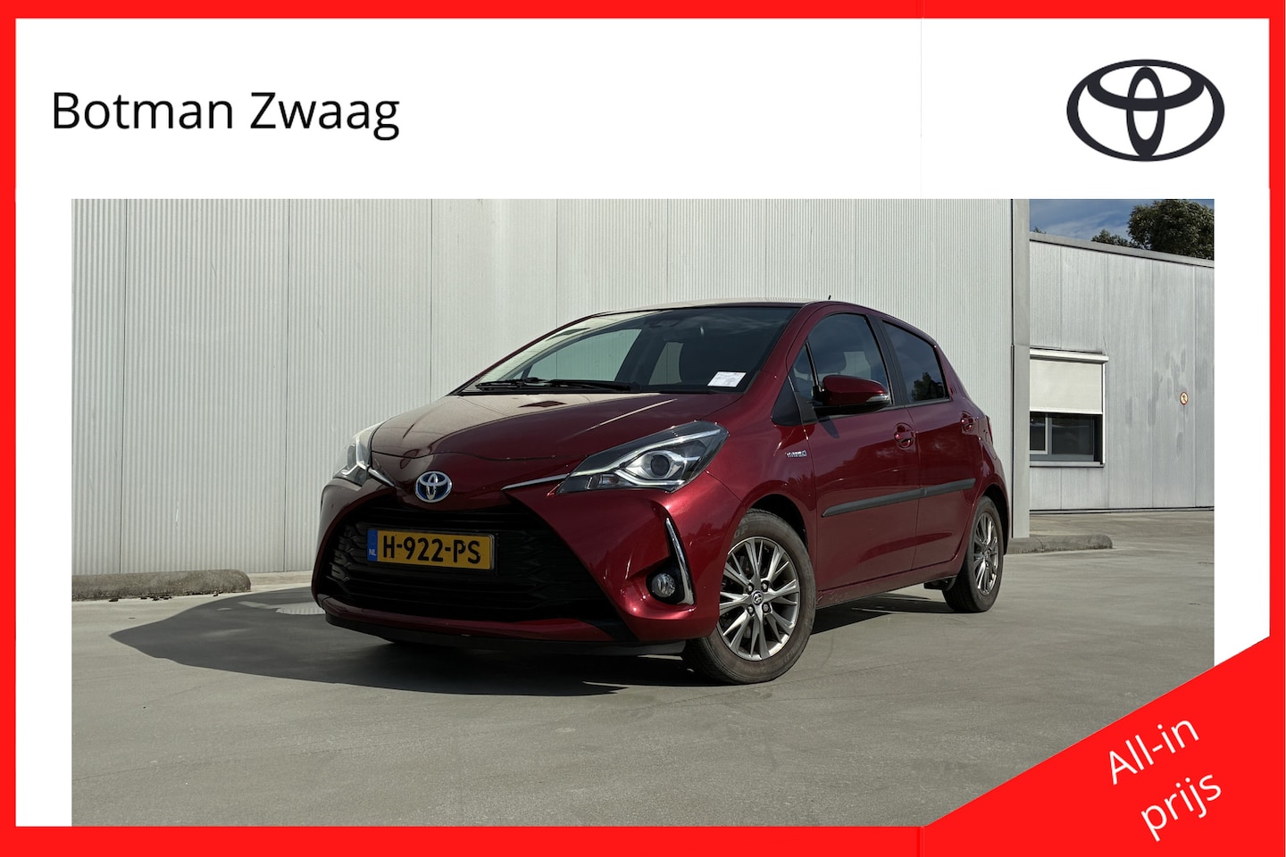 Toyota Yaris - 1.5 Hybrid Dynamic | Trekhaak - AutoWereld.nl