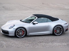 Porsche 911 Cabrio - 3.0 Carrera S GT zilver, schakelb. sportuitlaat