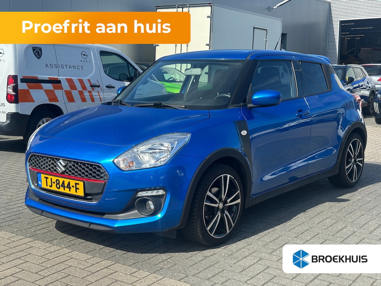 Suzuki Swift - 1.2 Sportline 1e Eigenaar | ALL-Season banden | Camera | Airco | 17" Lichtmetaal | Bluetoo - AutoWereld.nl
