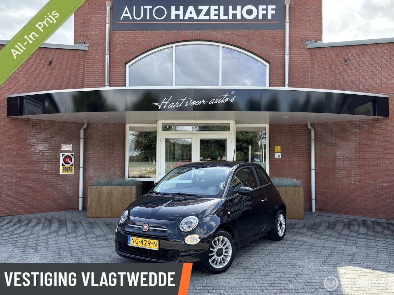 Fiat 500 - 0.9 TwinAir Turbo Popstar | Trekhaak! | Cruise Control |56Dkm! | - AutoWereld.nl
