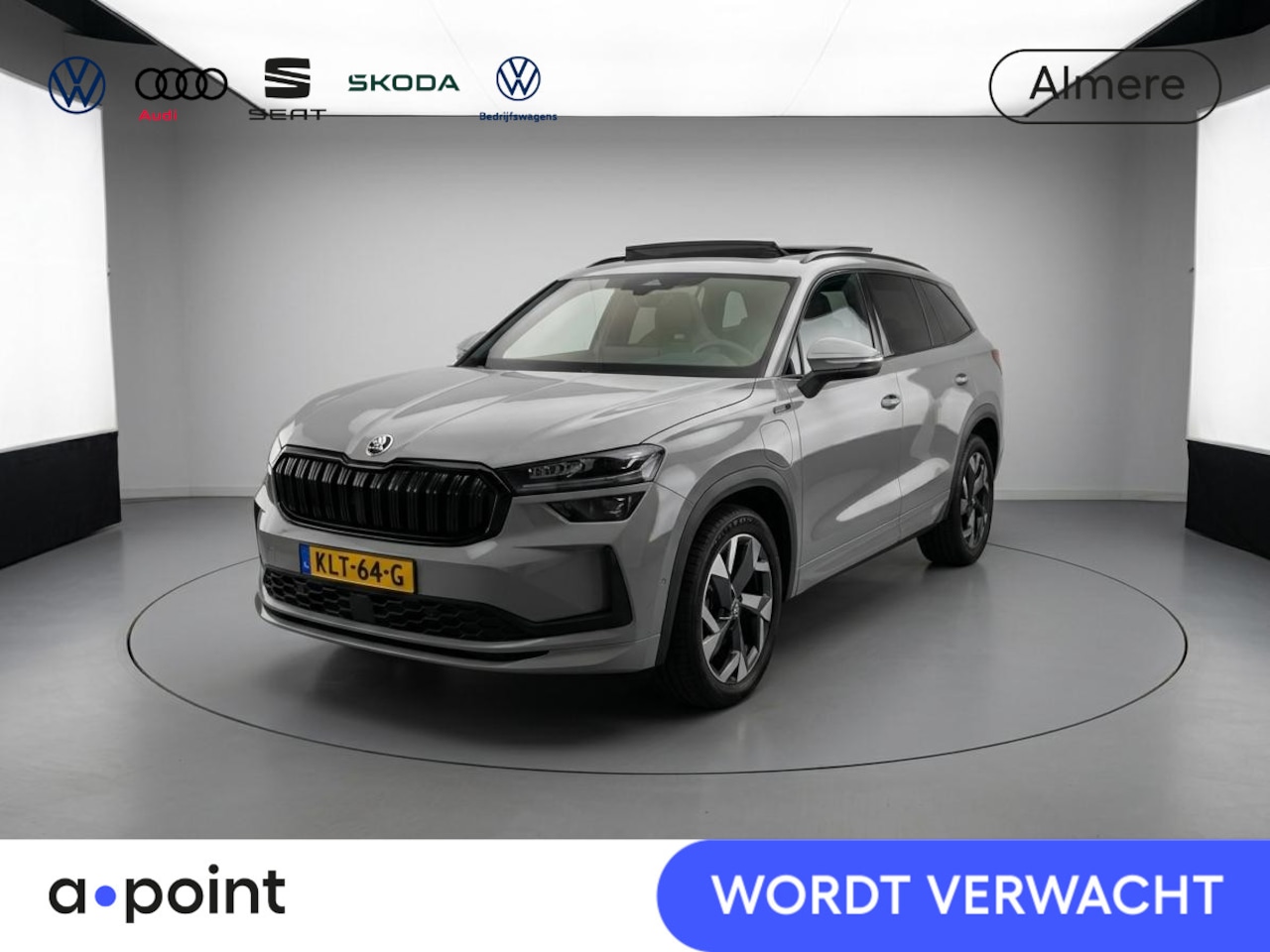 Skoda Kodiaq - 1.5 TSI PHEV Sportline Business 204 pk Automaat | Verlengde garantie | Navigatie | Panoram - AutoWereld.nl