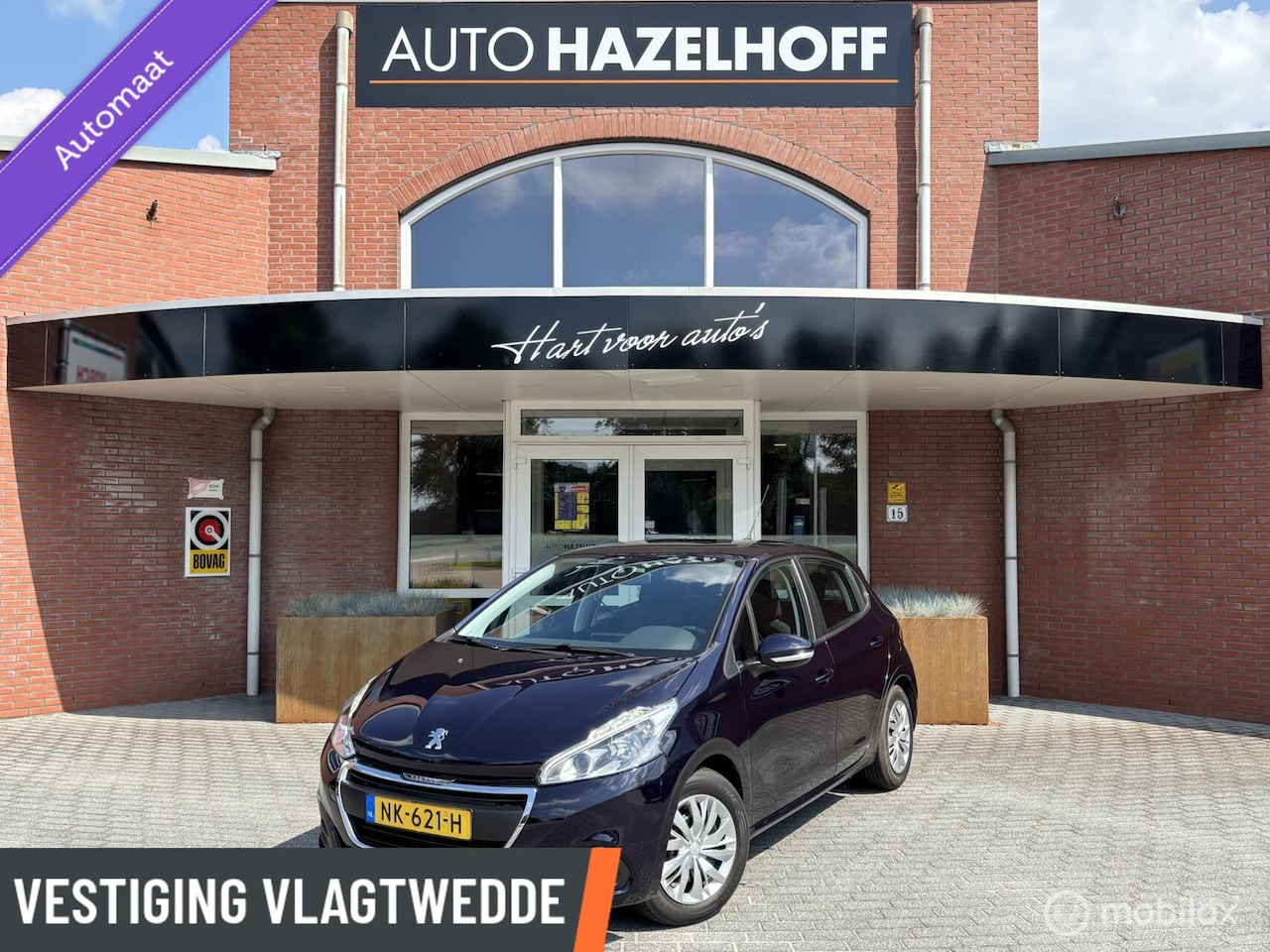 Peugeot 208 - 1.2 PureTech Active Automaat met maar 40.657km | PDC Achter | Navigatie | Cruise | Bluetoo - AutoWereld.nl