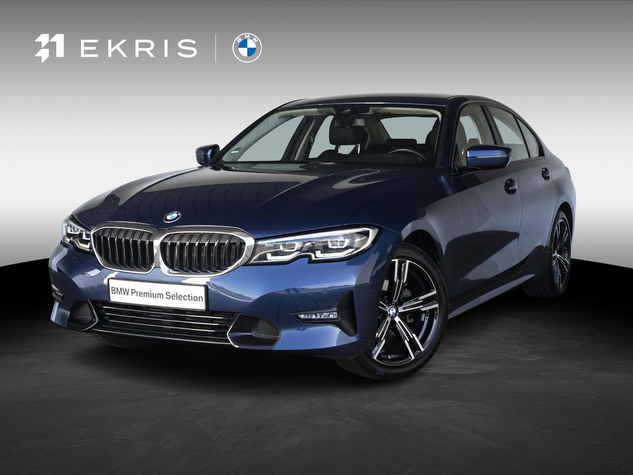 BMW 3-serie - Sedan 318i | LED | Navigatie | Sportstoelen | Clima | Shadow line | DAB | Hifi speakers | - AutoWereld.nl