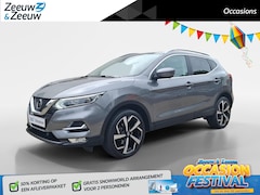 Nissan Qashqai - 1.3 DIG-T Tekna | RONDOM CAMERA | NAVIGATIE | STOELVERWARMING | PANO DAK | ELEKTRISCHE BES